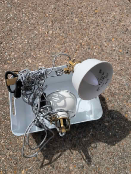 Photo of free Two ikea ranarp lights (Surrey Quays SE16) #1