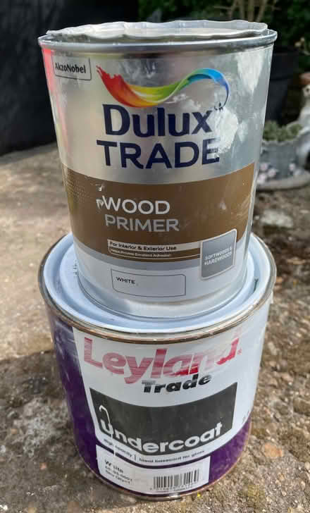 Photo of free Tin of wood primer & undercoat (Welling DA16) #1