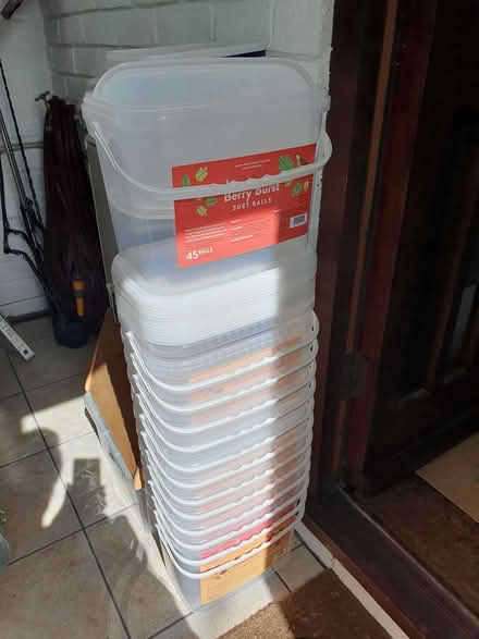 Photo of free Plastic containers with lids (Lewes, BN7) #1