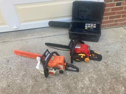 Photo of free Non-working lawn equipment (North Raleigh) #1