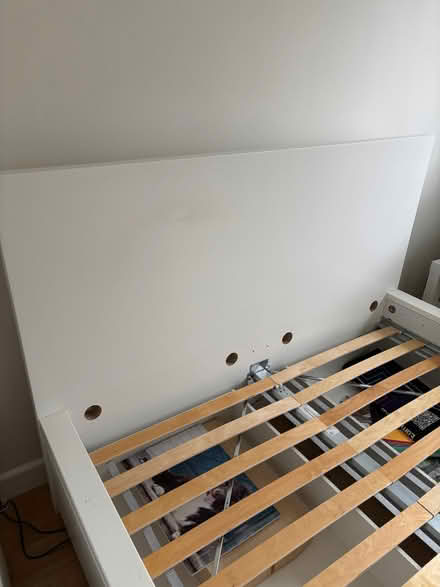 Photo of free IKEA Malm double bed frame (North Sheen TW9) #2