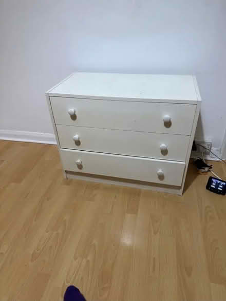 Photo of free 3 Drawer chest (Magpie Hall,Bromley BR2) #1