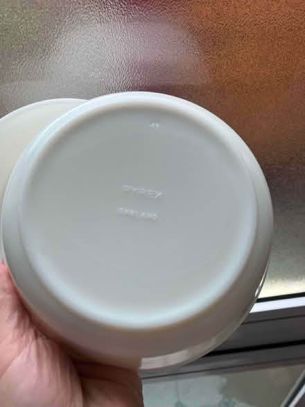 Photo of free 2 white glass bowls (Barnton EH4) #3