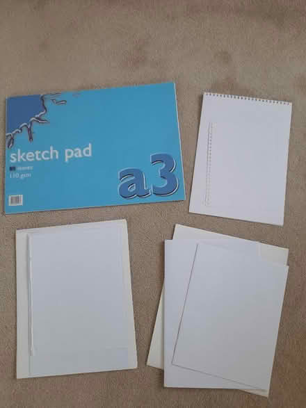 Photo of free A3 Sketch pad (Sapcote LE9) #1