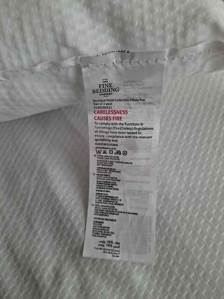 Photo of free 2 pillows (Holland on Sea) #2