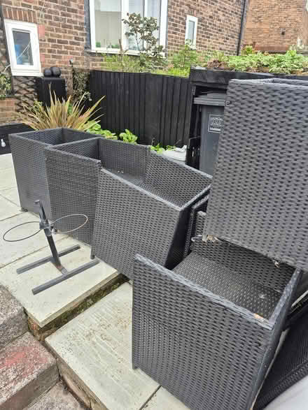 Photo of free garden chairs x6 (Bellingham) #1