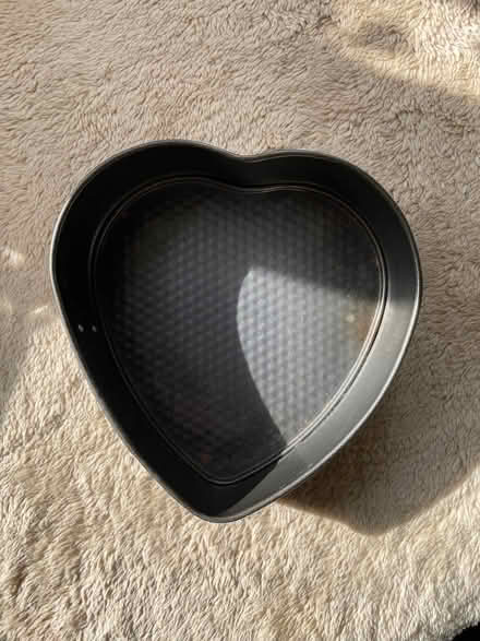 Photo of free Heart shaped cake tin. (Backworth NE27) #1