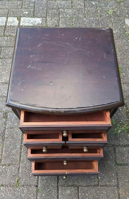 Photo of free Antique Style Side Table with Magazine Racks. (Lipson PL4) #2