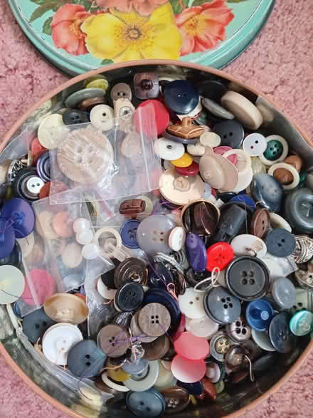 Photo of free Tin of buttons (Eastbourne BN20) #1