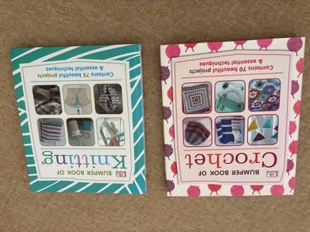 Photo of free Crochet and knitting books (Longthorpe) #1