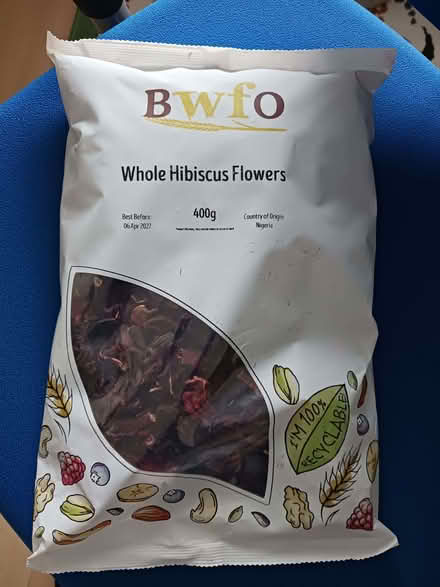 Photo of free Dried Hibiscus Flowers (Kempshott RG22) #1