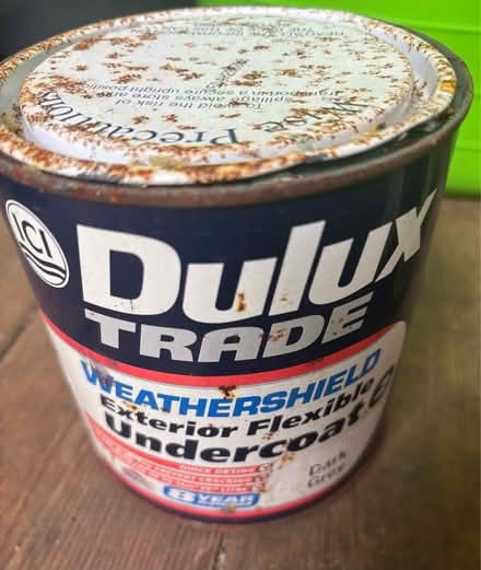 Photo of free Dulux exterior undercoat dark grey (Ware SG12) #1