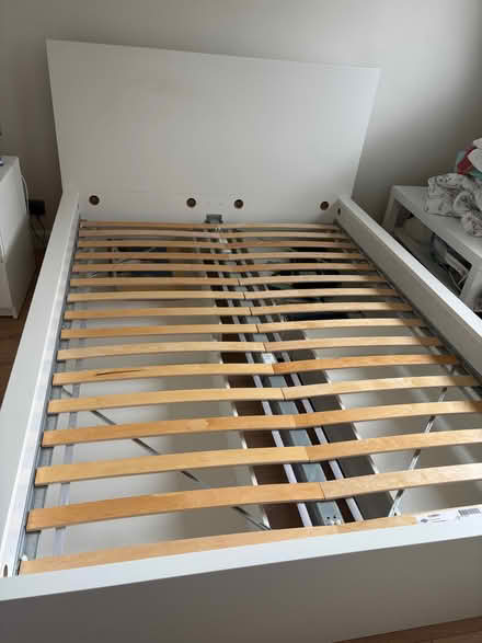Photo of free IKEA Malm double bed frame (North Sheen TW9) #1