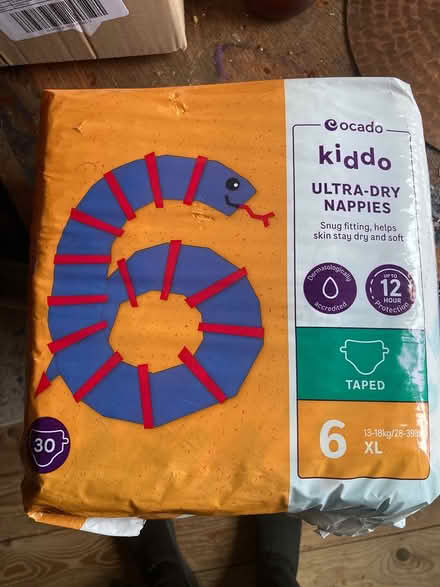 Photo of free Large pack nappies not used (Tonbridge) #1