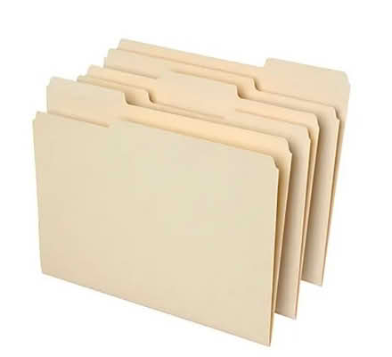 Photo of Manila File Folders (Oakland) #1