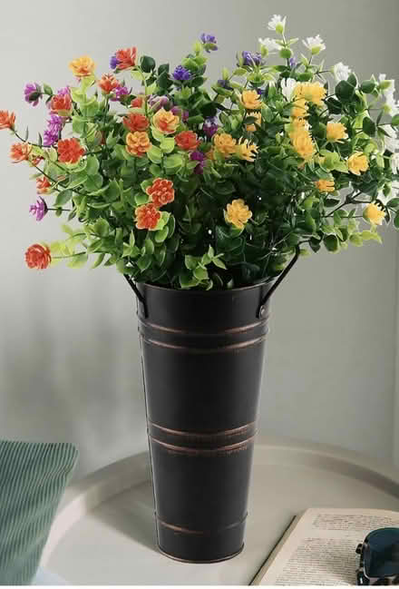 Photo of Plastic or metal flower bucket (SK8 Cheadle) #1