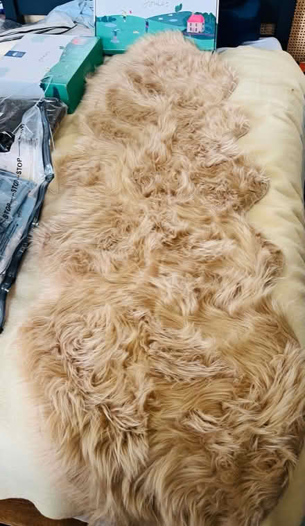 Photo of free Stunning Faux sheepskin rug runner (South Norwood SE25) #2
