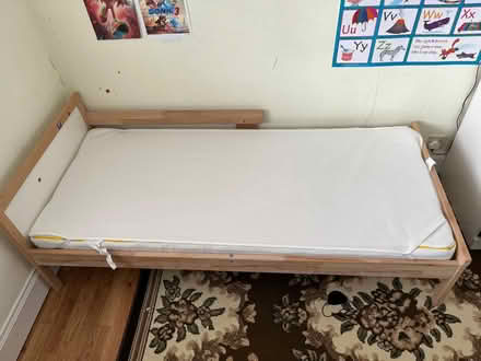 Photo of free Toddler bed and mattress (Glasgow- Mearns) #1