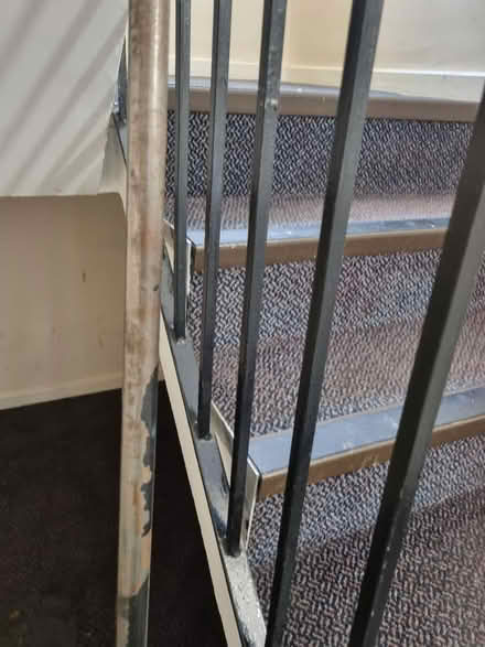 Photo of free Scrap metal curtain pole (SE20) #2