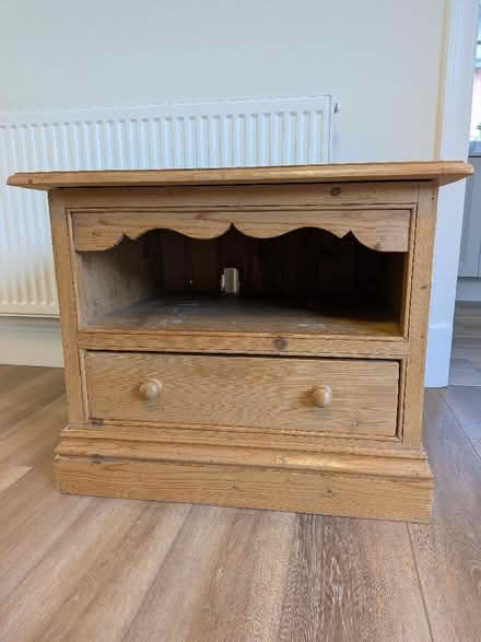 Photo of free Pine TV stand (Harrogate HG2) #1