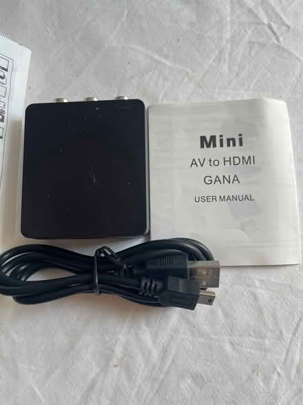 Photo of free New Mini AV to HDMI lead (Shirley, Croydon) #1