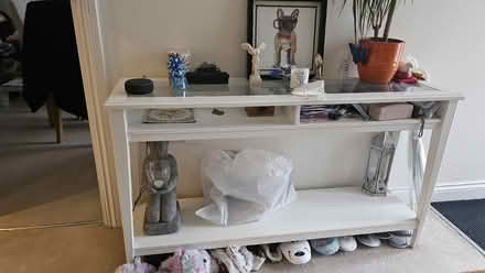Photo of free White Hallway Console - Must Go Before 14th April! (Colindale NW9) #1