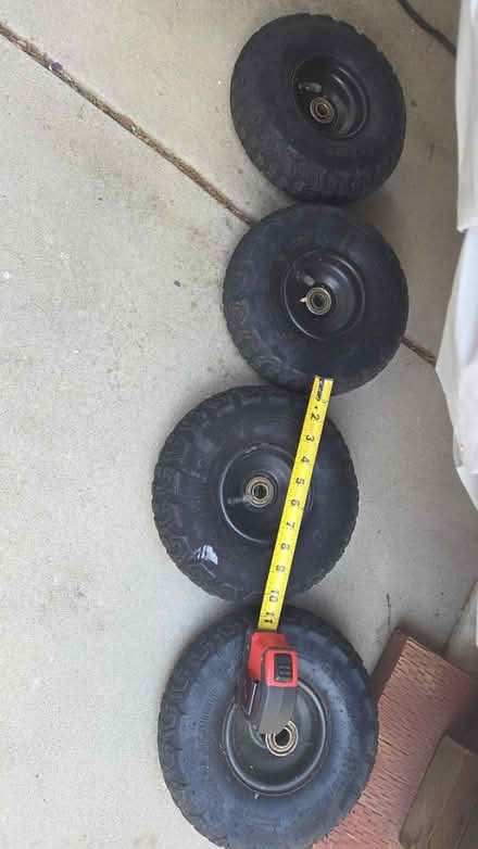 Photo of free Gorilla Cart Tires (Livermore) #1