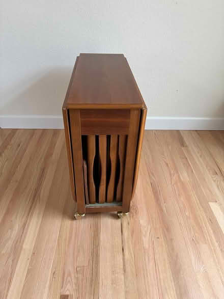 Photo of free folding dining table with 4 chairs (west Lafayette) #2