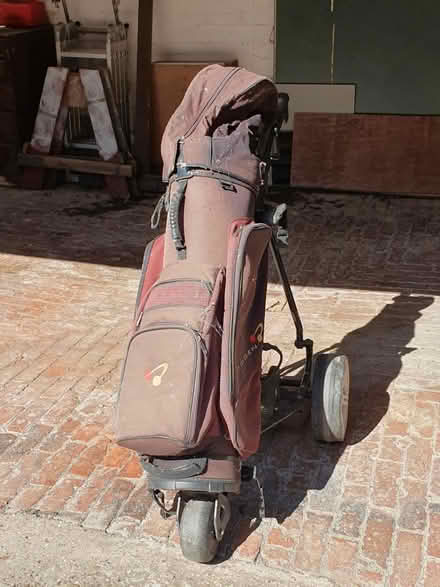 Photo of free Golf trolley and bag (Kibworth LE8) #3
