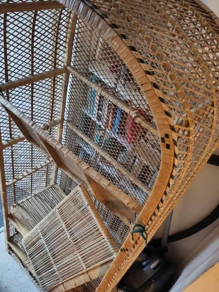 Photo of free Wicker bookcase (needs fixing) (Ebley GL5) #3