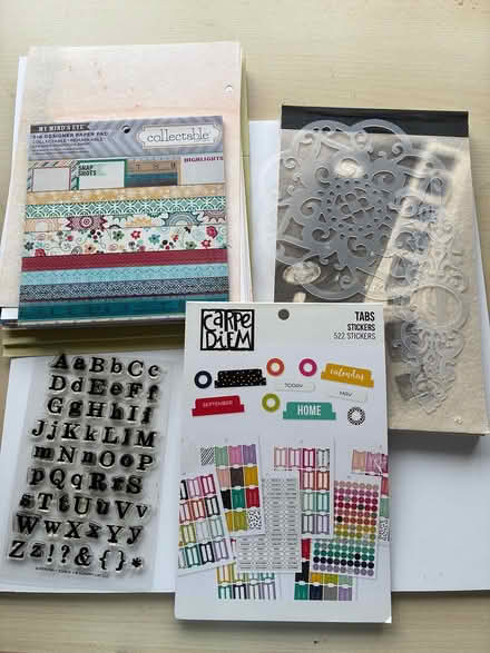 Photo of free scrapbooking/crafts materials (West Byfleet) #1