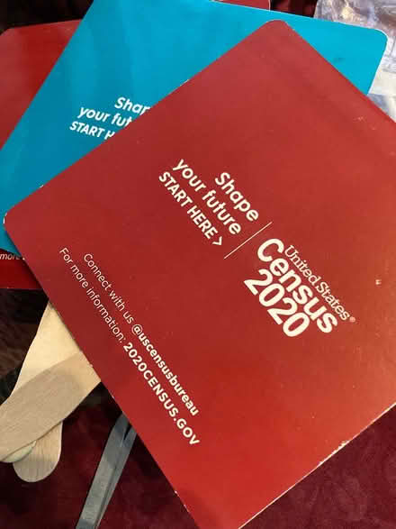 Photo of free 2020 census fans (Foothill Boulevard Cupertino) #1