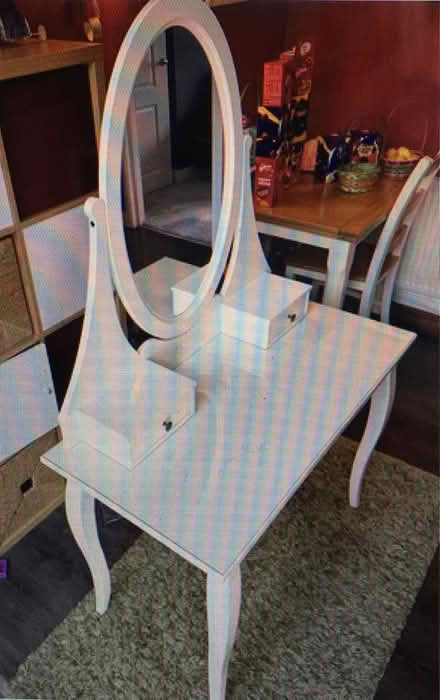 Photo of free Ikea white Hemanes Dressing table (Liverpool L6) #3