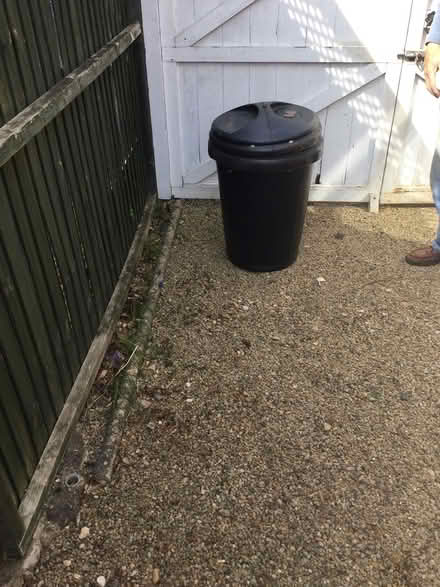 Photo of free 2 80 litre dustbins (Sutton Courtenay OX14) #1