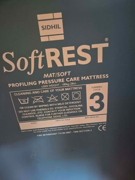 Photo of free pressure care mattress (Trowbridge BA14) #1