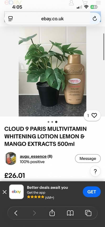 Photo of free Body lotion #2 (Sherwood NG5) #1