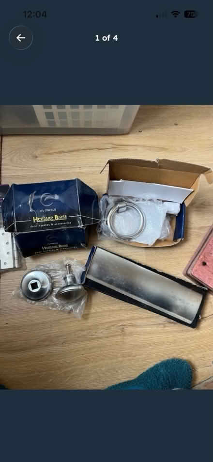 Photo of free Chrome brass door hardware (Cambridge CB5) #1