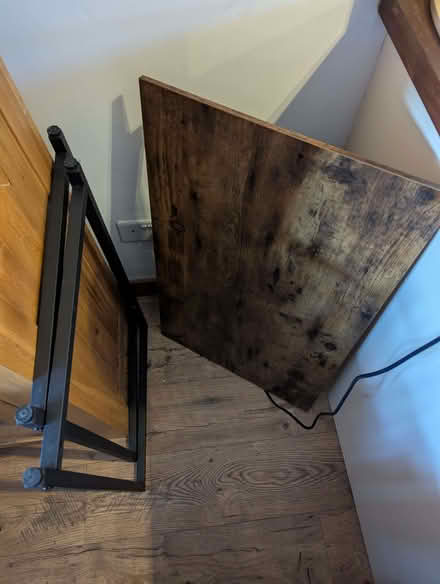 Photo of free Cartee Computer Desk 80cm Writing Desk Brown Office Desk (Salisbury SP2) #2