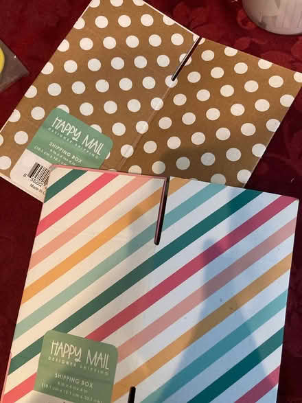 Photo of free Happy mail shipping boxes (Foothill Boulevard Cupertino) #1