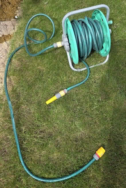 Photo of free Hoselock reel and 20m hose (Aston Clinton HP22) #2