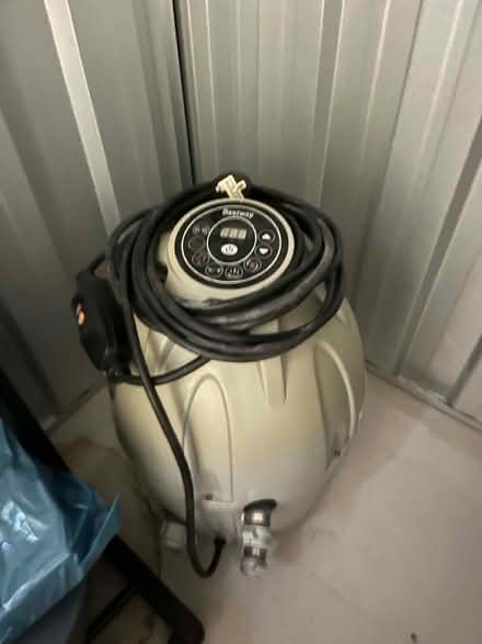 Photo of free Lay-z-spa and accessories (Safestore Hanworth) #2