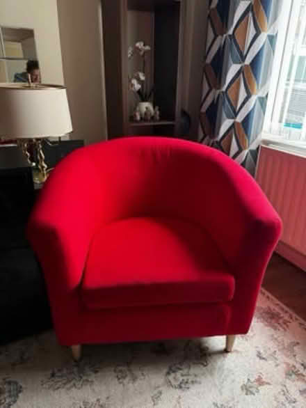 Photo of free Red Armchair (TN2 3HT) #1