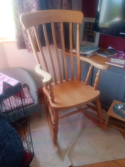 Photo of free Wooden Rocking Chair (Dursley GL11) #1