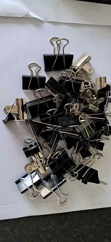 Photo of free Bag of bulldog clips (Upton CH2) #1