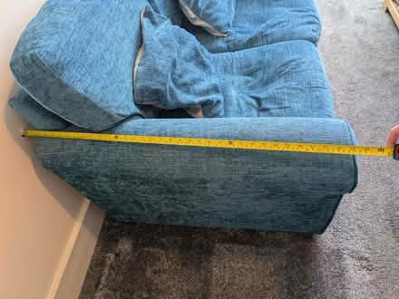 Photo of free Blue sofa and armchair (Elm Grove BN2) #4