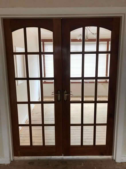 Photo of free Wooden internal glazed doors (Deanburn EH26) #1