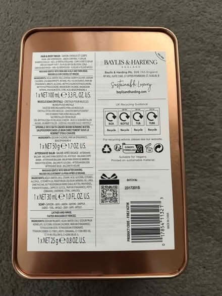 Photo of free Beard toiletries (Chessington KT9) #3