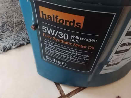 Photo of free Halfords 5w30 (Landport BN7) #1