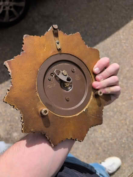 Photo of free Smith's windup sunburst clock (Surrey Quays SE16) #2