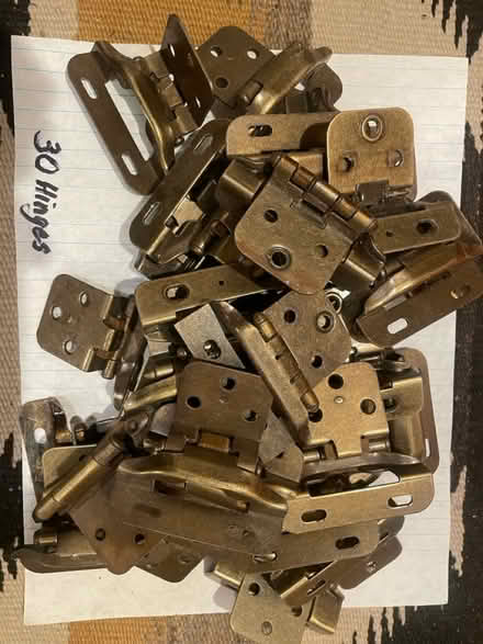 Photo of free Cabinet, box, and door hardware (UVillage area) #2